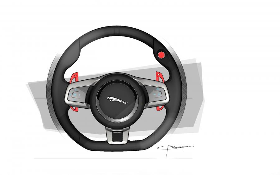 Эскиз Jaguar C-X16 Concept 2011 года  (фото 16 из 65)
